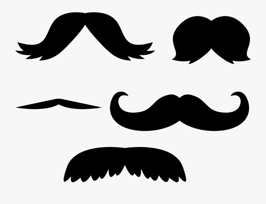 Free Mustaches Clip Art Png No Background Printable - Transparent Background Mustache Clipart, Transparent Clipart