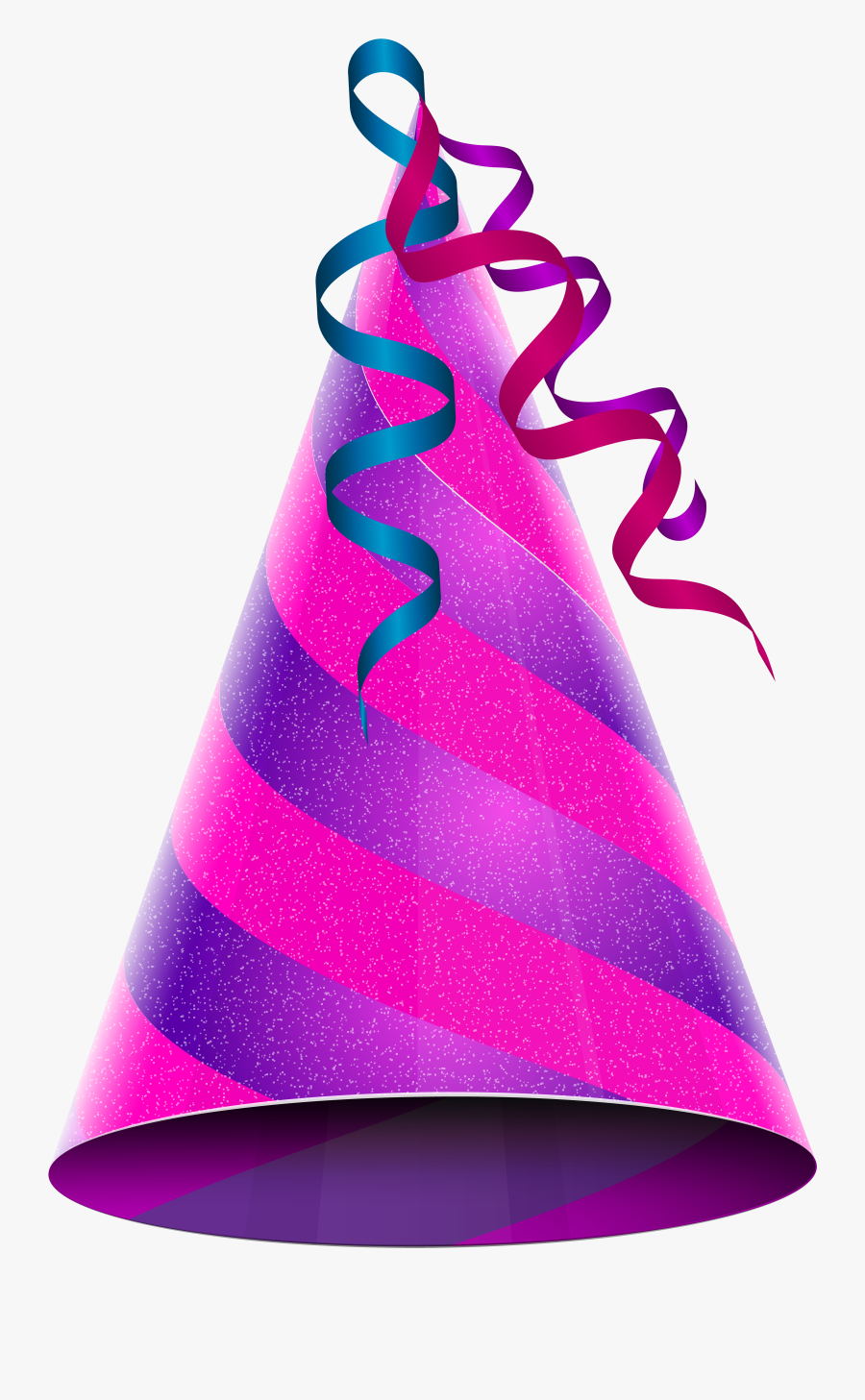 Clip Art Pink Birthday Hat Clipart - Happy Birthday Cap Png, Transparent Clipart