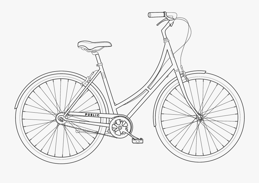 Transparent Cruise Ship Black And White Png - Old Bike Clipart Black And White, Transparent Clipart