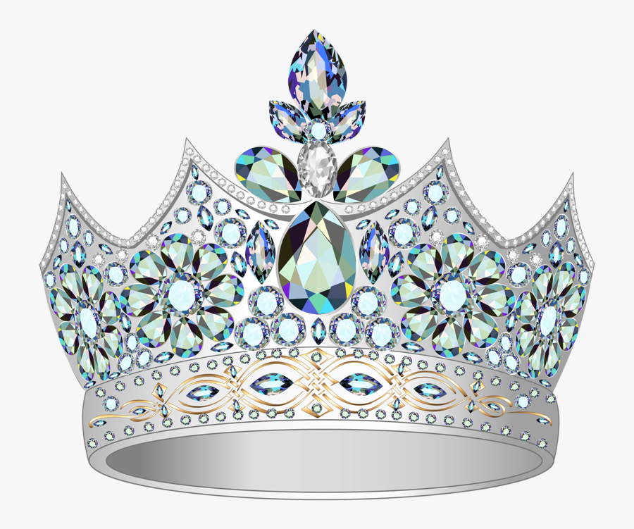 Diamonds Clipart Princess Crown - Queen Crown With Transparent Background, Transparent Clipart