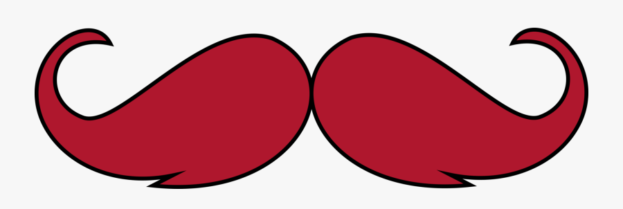 Mustache Clipart - Circle, Transparent Clipart