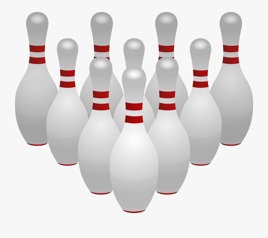 Bowling Pins Png Clipart - Bowling Pin Transparent Background, Transparent Clipart