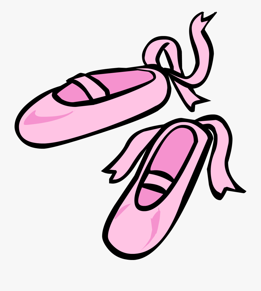 Cartoon Ballet Shoes Clipart Best - Ballet Shoes Clipart, Transparent Clipart