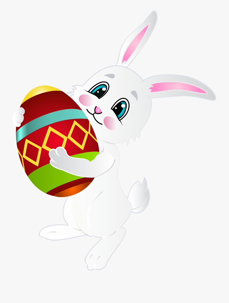 Easter Bunny Clipart Simple, Transparent Clipart