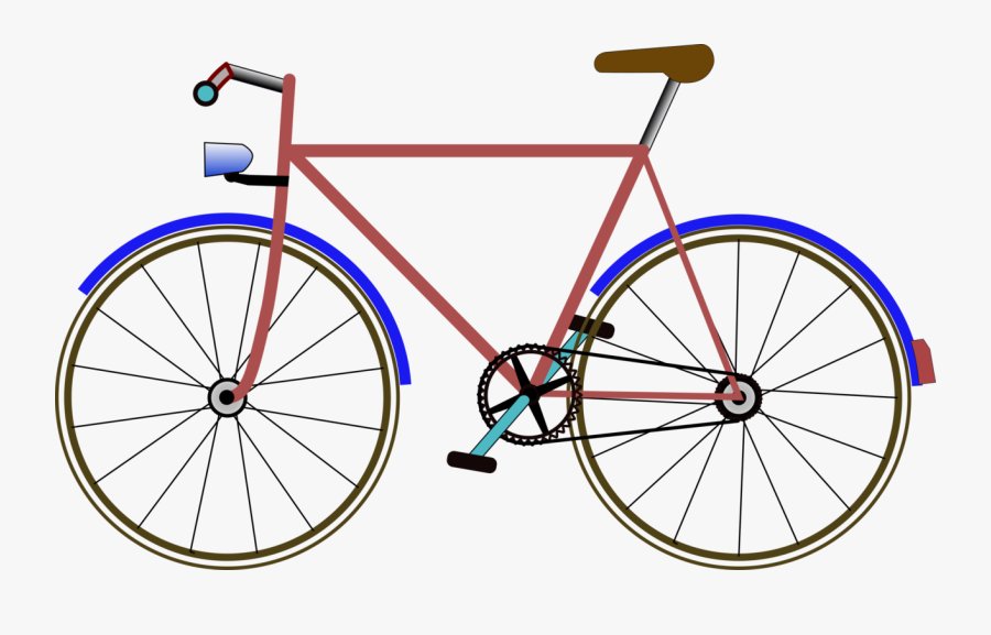 Bicycle Clip Art Free Vector - Bike Clipart Transparent Background, Transparent Clipart