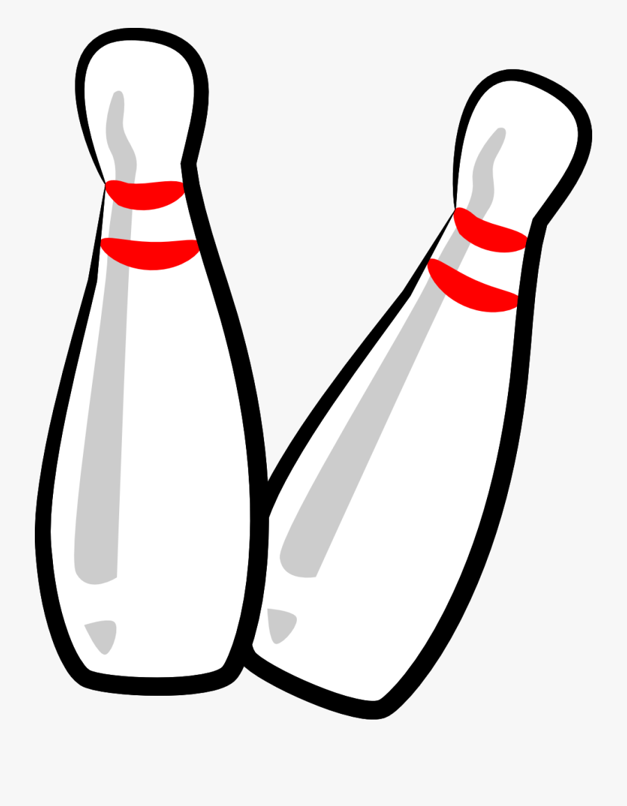 Bowling Pin Clipart - Clip Art, Transparent Clipart