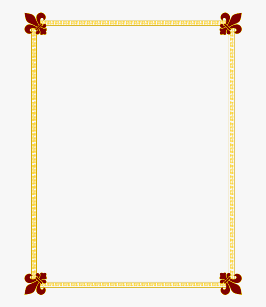 Free Printable Clip Art Borders - List Of Office Stationeries, Transparent Clipart