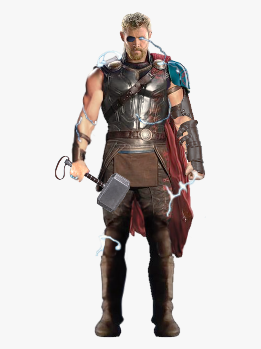 Free Download Mjolnir Thor Ragnarok Clipart Chris Hemsworth - Comic Short Hair Thor, Transparent Clipart