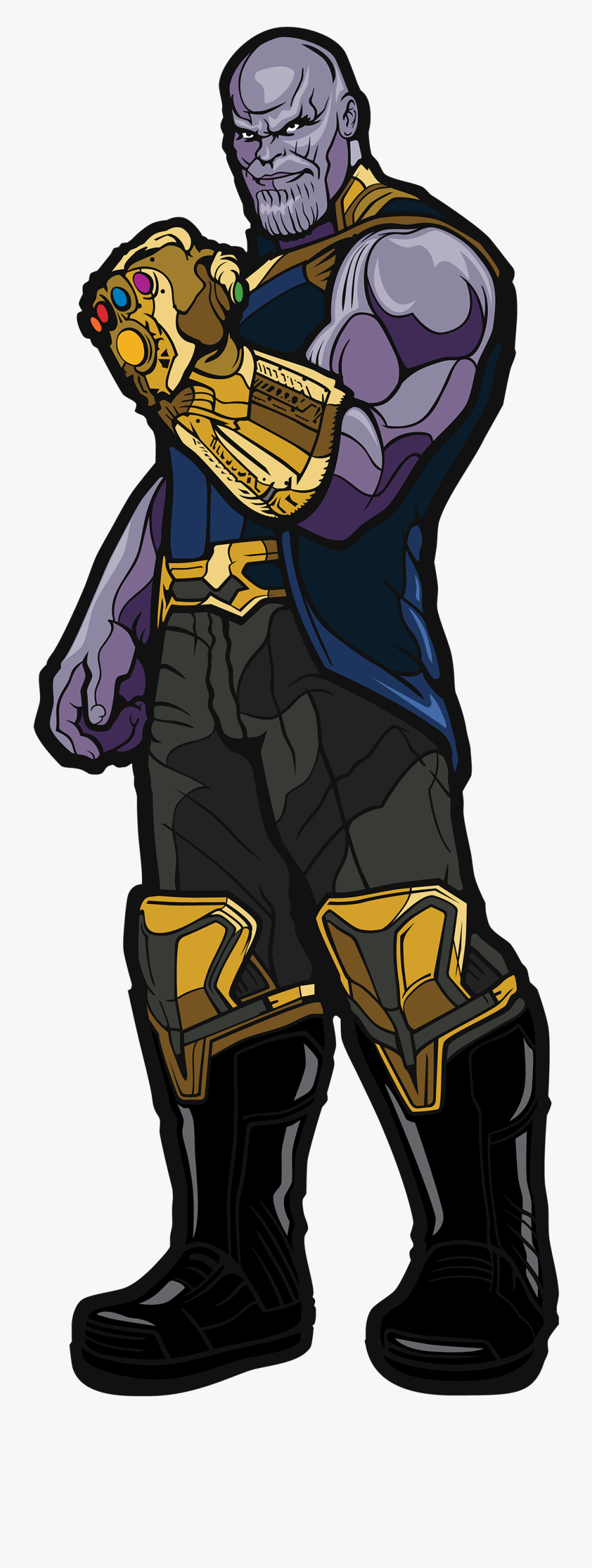 Marvel Figpin - Thanos Figpin, Transparent Clipart
