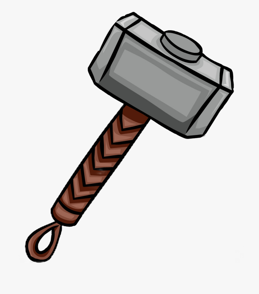#thorshammer #thor #thorodinson #avengers #marvel #freetoedit - Molde Martelo Do Thor, Transparent Clipart