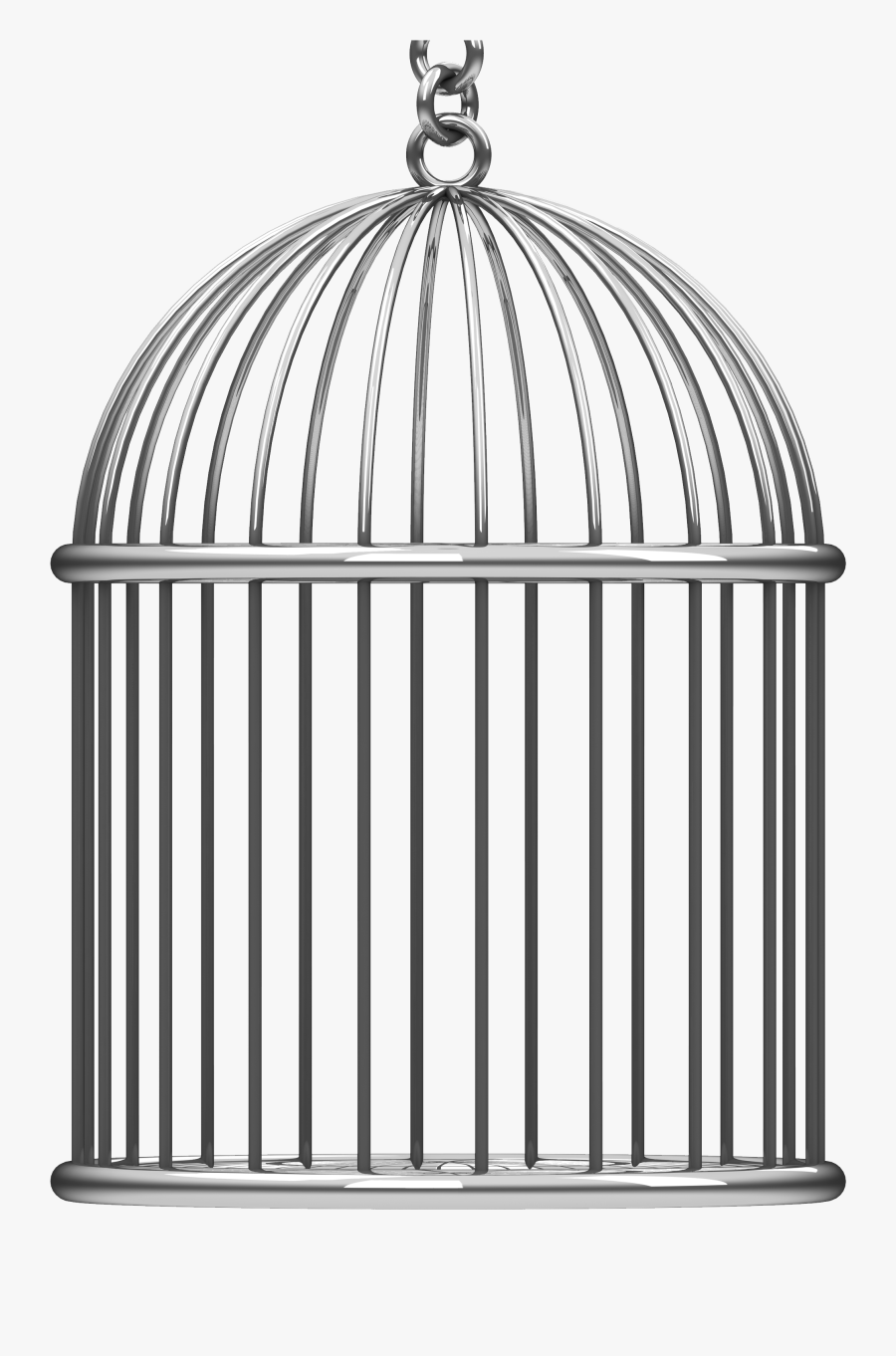 Transparent Bird Transparent Png - Cage Png, Transparent Clipart