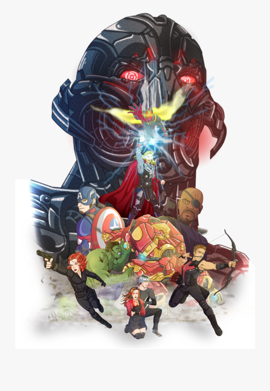 Download Ultron Fan Art Clipart Thor Loki Ultron Thor - Ultron Marvel Fan Art, Transparent Clipart