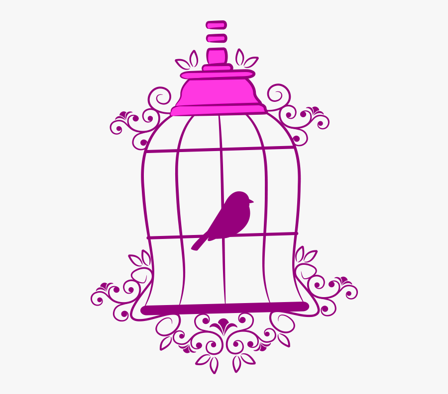 Bird Cage Png Vector - Bird Cage Vector Png, Transparent Clipart