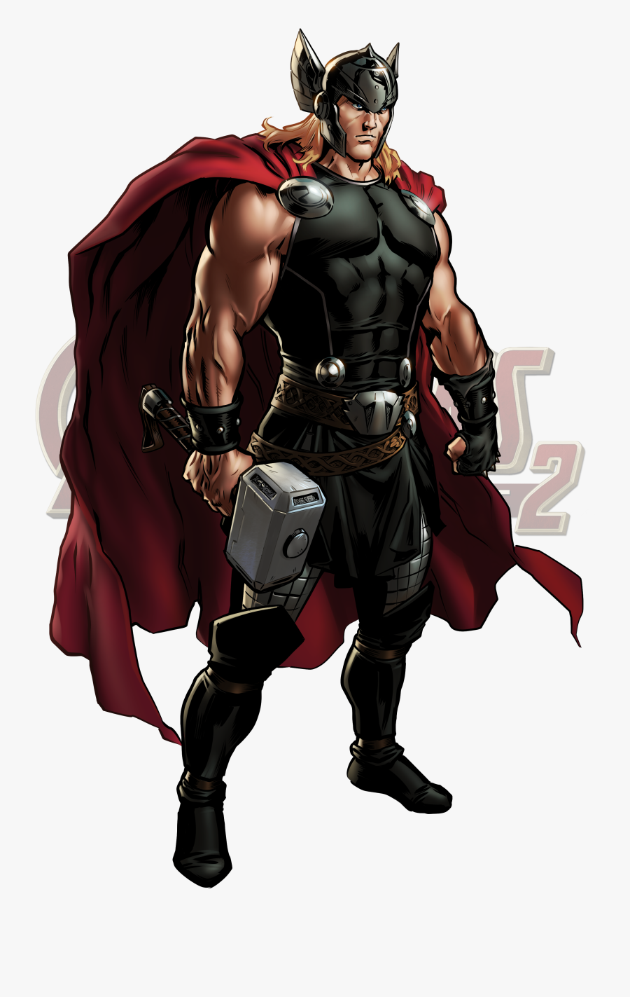 Avengers Comic Png - Thor Ultimate Alliance 3, Transparent Clipart