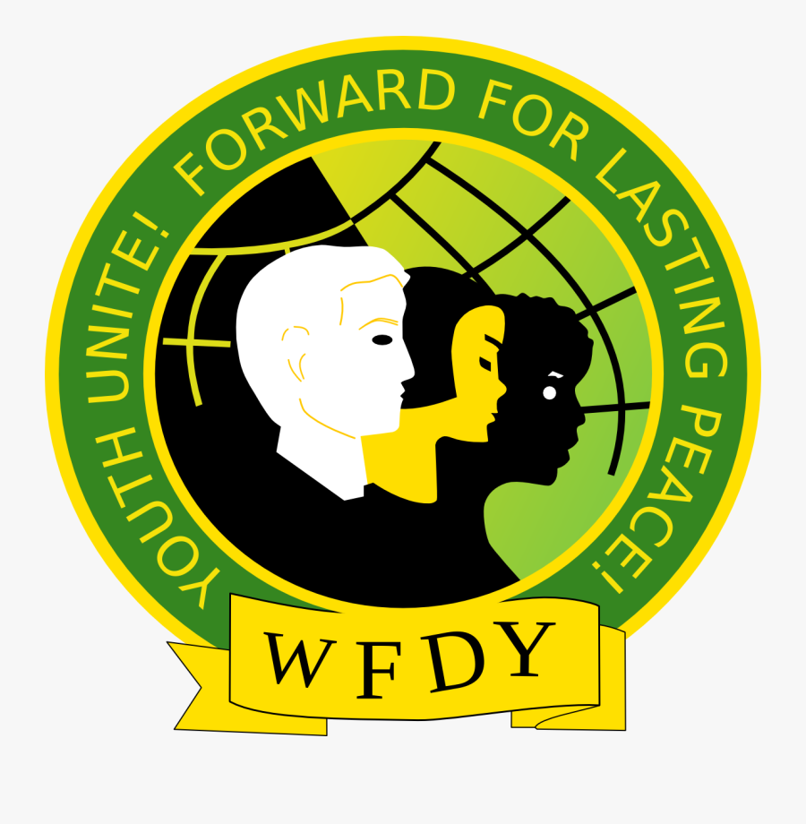 World Federation Of Democratic Youth - World Federation Of Democratic Youth Wfdy Logo, Transparent Clipart