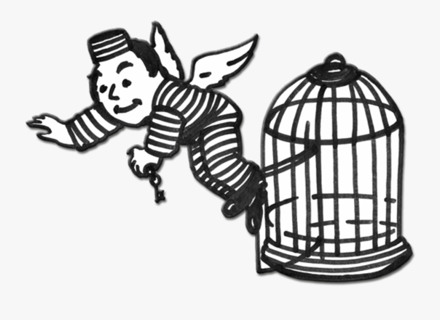 Prison Clipart Bail Bond - Get Out Of Jail Clipart, Transparent Clipart