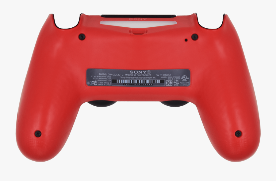 Blue Ps4 Controller Back, Transparent Clipart