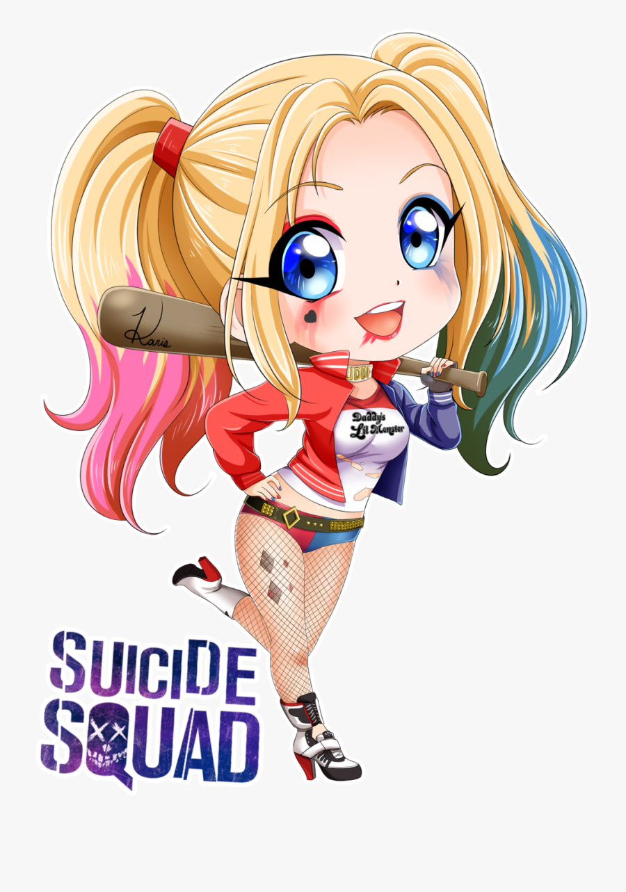Softball Clipart Batting Cage - Harley Quinn Suicid Squad Dessin, Transparent Clipart