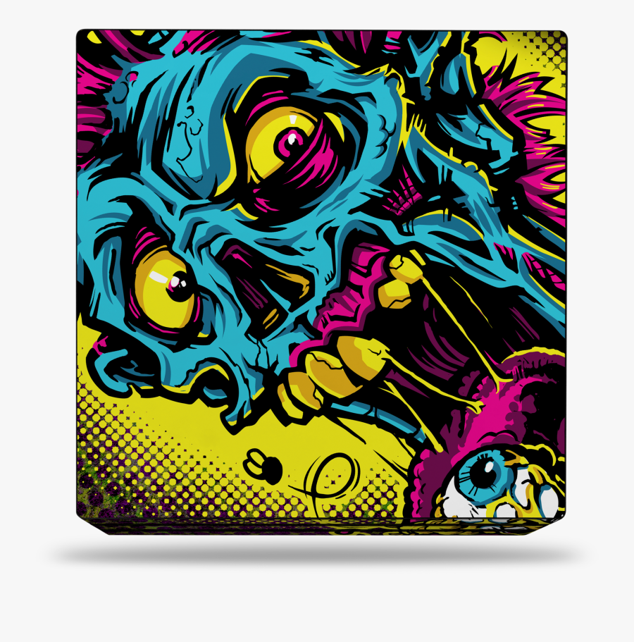 Sony Ps4 Pro Zombie Skin"
 Class="lazyload Lazyload - Graphic Design, Transparent Clipart