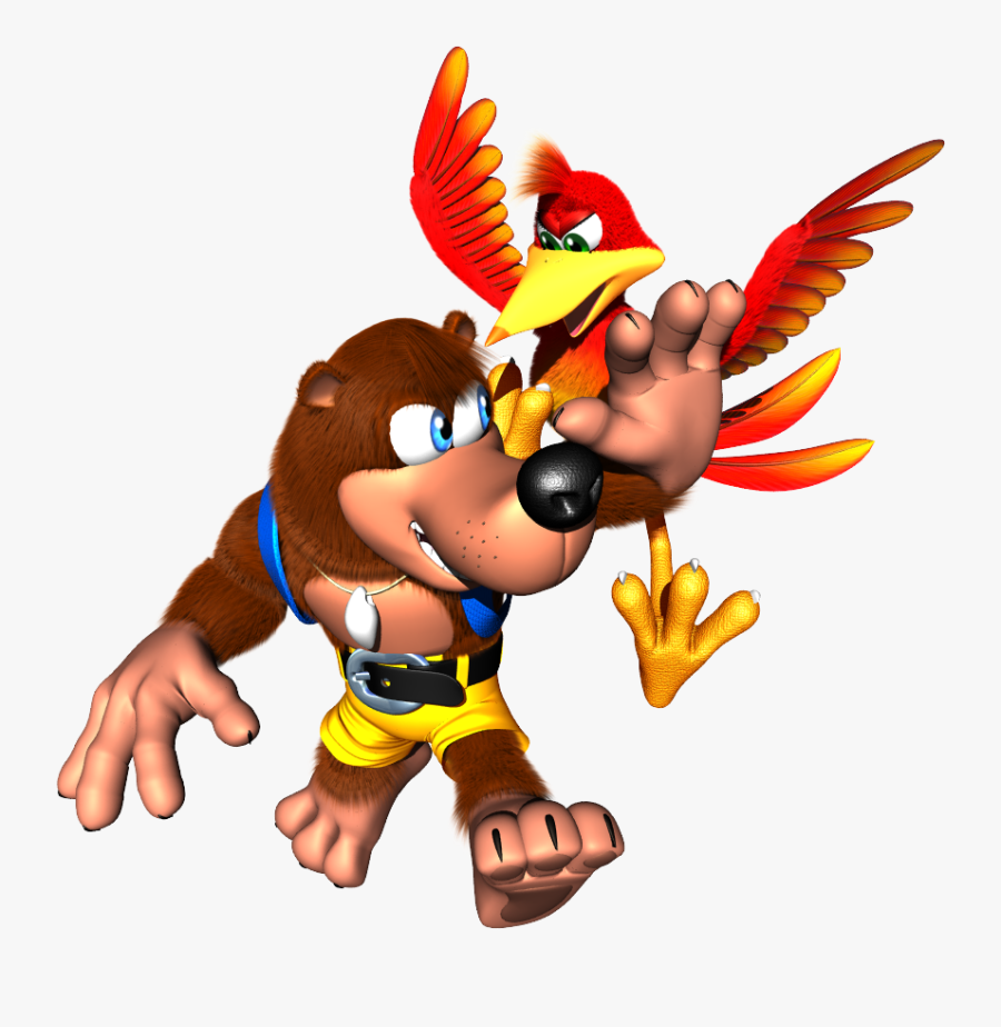 Clip Art Image Banjokazooietooie Wiki Fandom - Super Smash Bros Ultimate Banjo Kazooie, Transparent Clipart