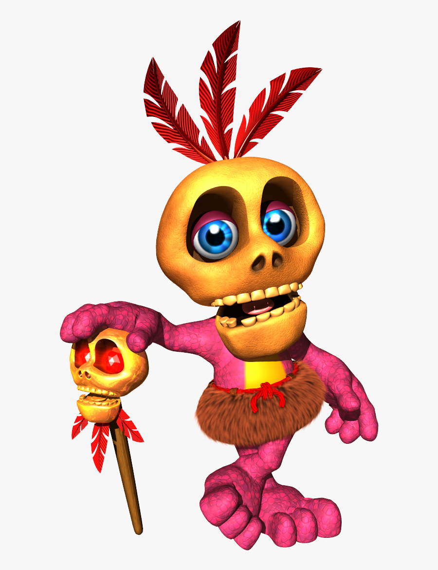 Mumbo Jumbo Banjo Kazooie, Transparent Clipart