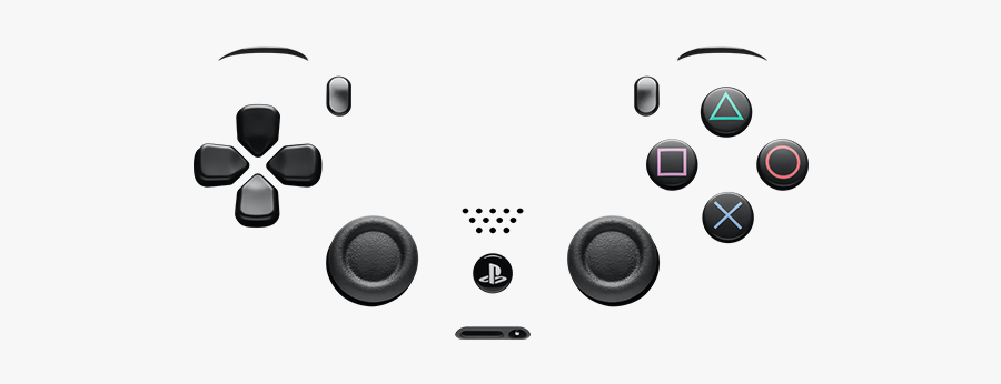 Weiß Playstation 4 Controller, Transparent Clipart