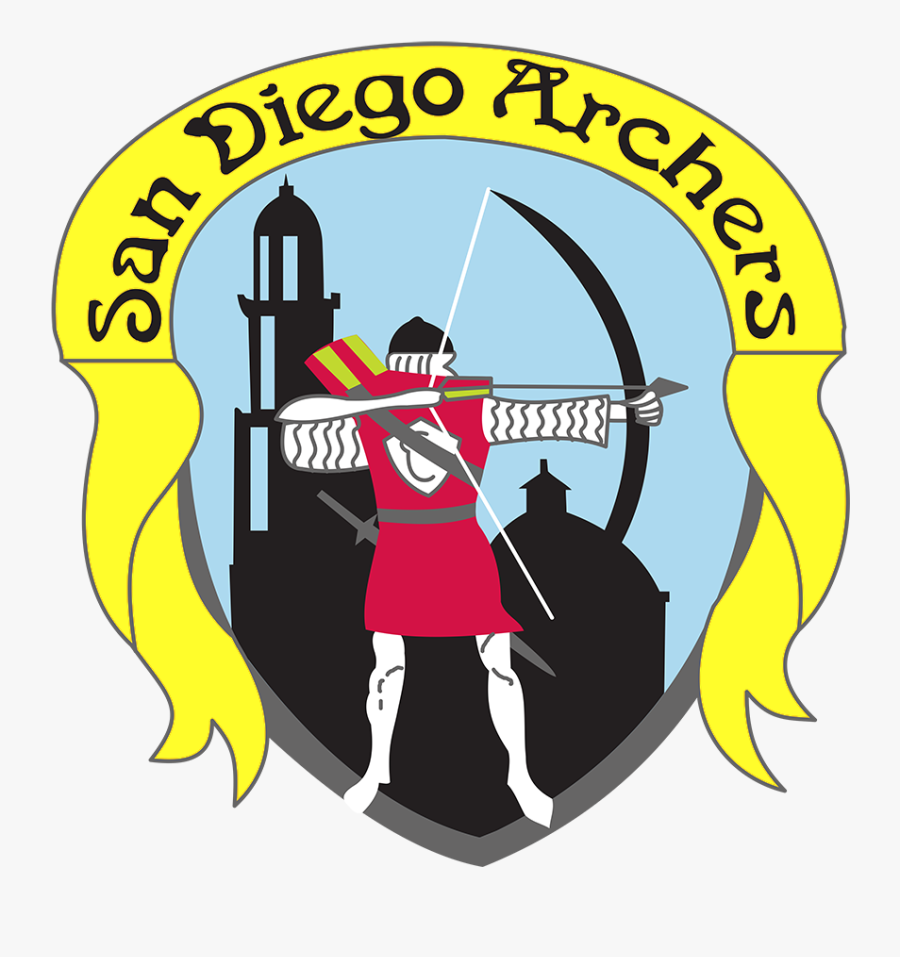San Diego Archers Sandiegoarchers - San Diego Archers, Transparent Clipart