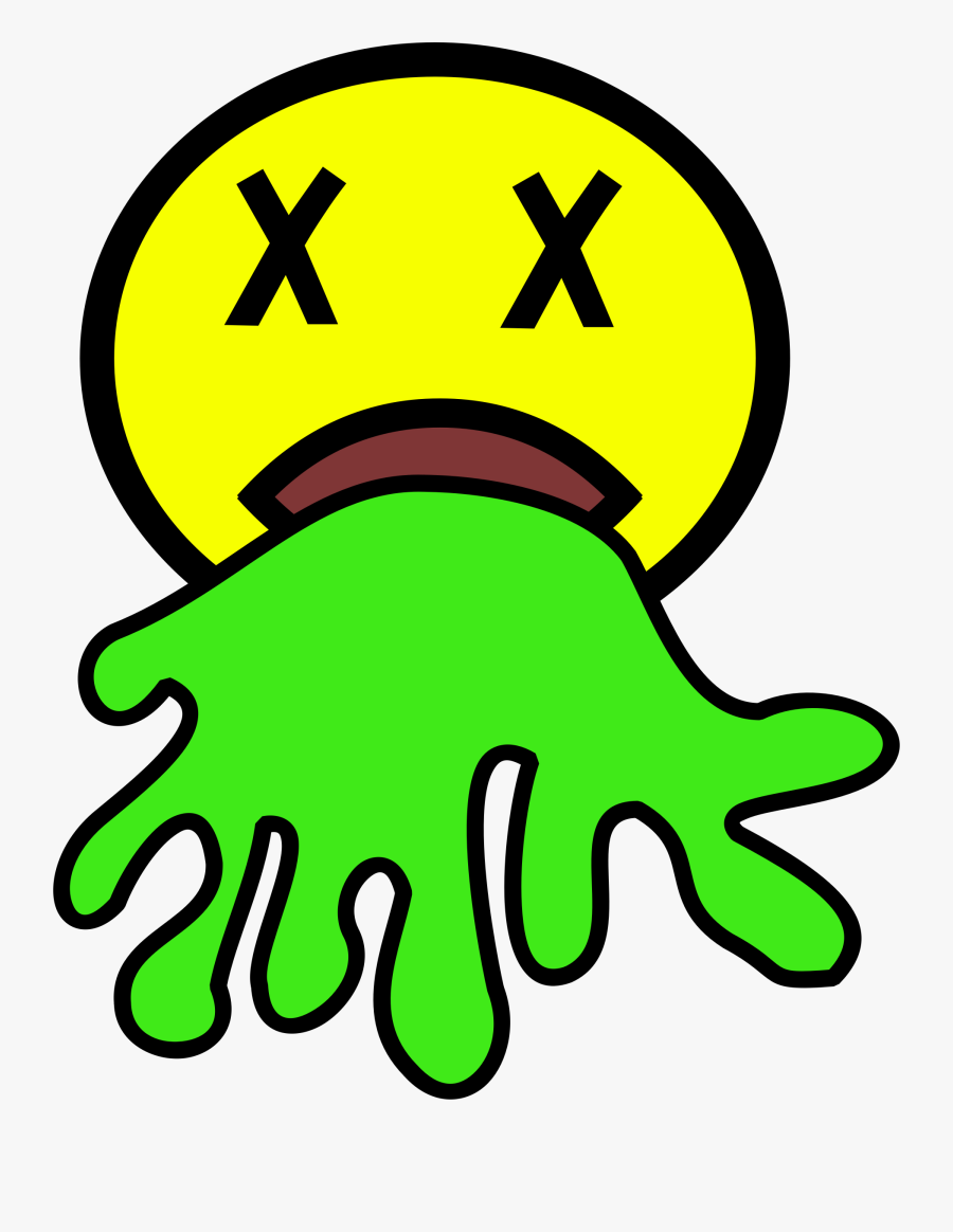 Vomit Icon Big Image - Disgusting Png, Transparent Clipart