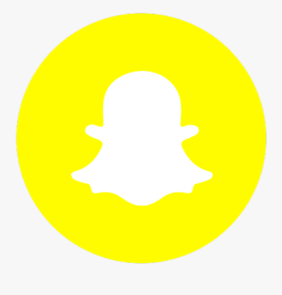 Snapchat Logo Round Png Clipart , Png Download - Circle, Transparent Clipart