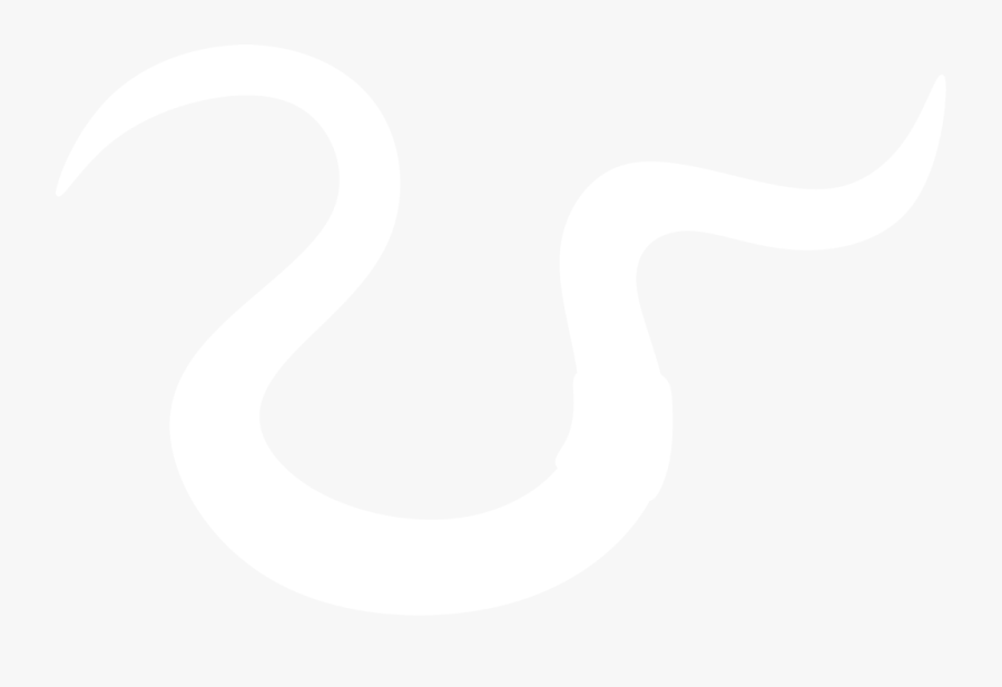 Worm Silhouette By Paperlightbox - Snake, Transparent Clipart