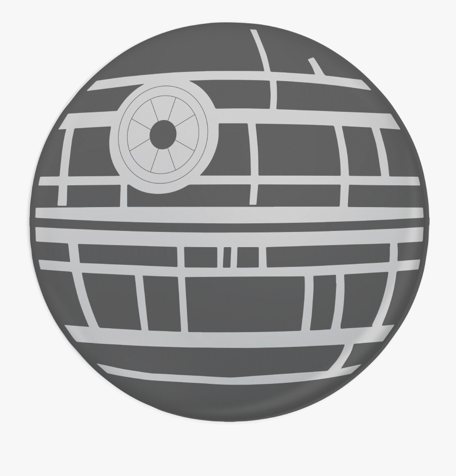 Death Star , Png Download - Simple Death Star Art, Transparent Clipart