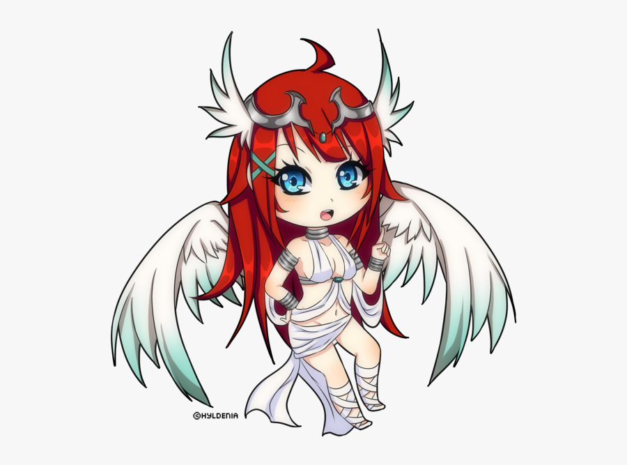 Angel Anime Png Chibi, Transparent Clipart