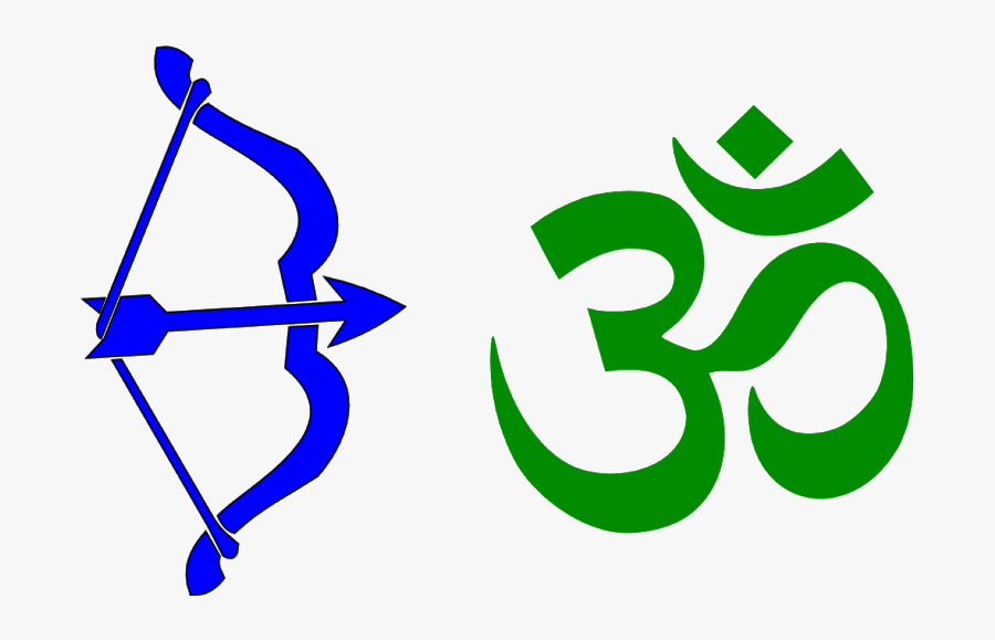Archery Clipart Dhanush - Om In Transparent Background, Transparent Clipart