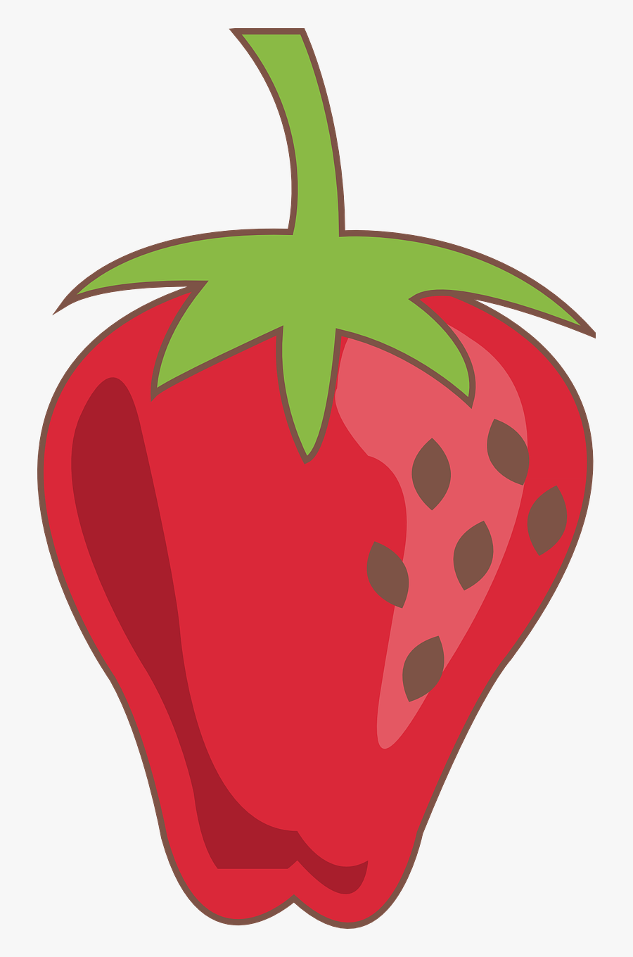 Strawberry Fruit Catering Free Picture - ภาพ วาด สต อ เบ อ รี่, Transparent Clipart