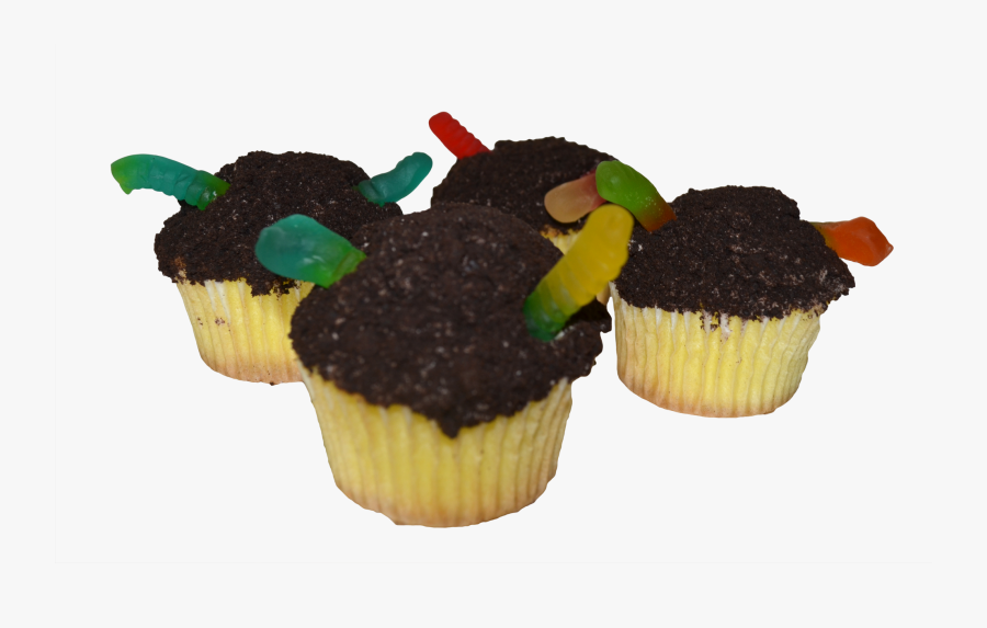 Clip Art Worms Cupcakes Abc - Cupcake, Transparent Clipart