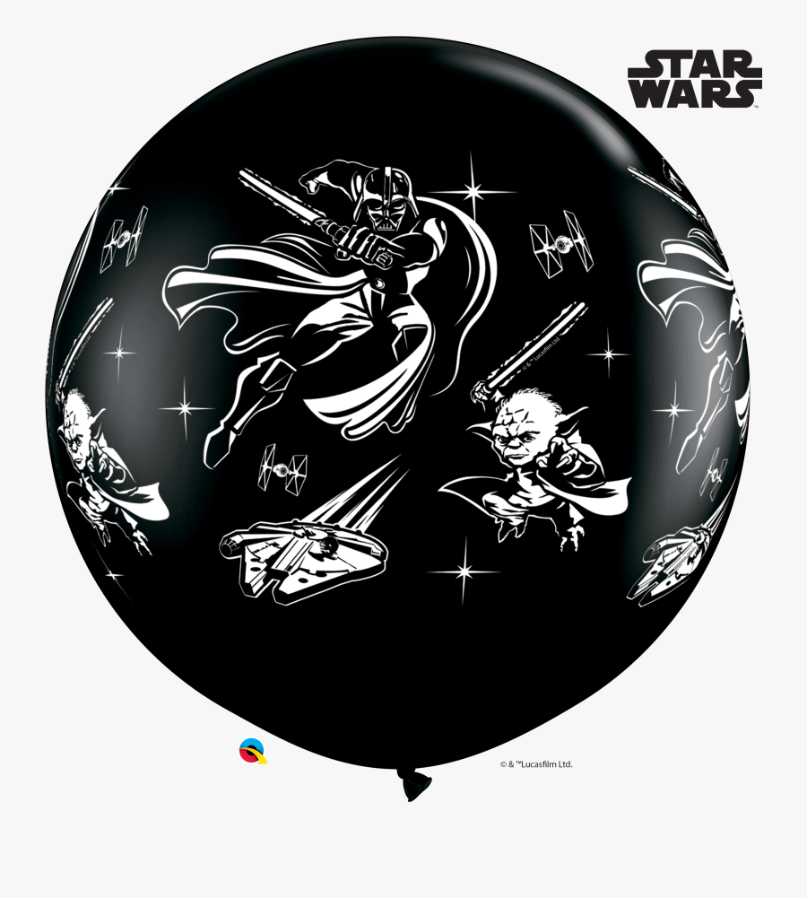 White Balloons Png - Star Wars, Transparent Clipart