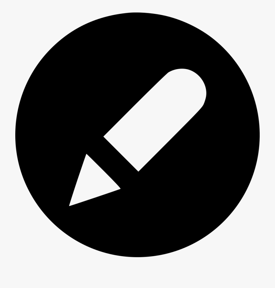 Clip Art Pencil Circle Pencil In Circle Icon , Free Transparent