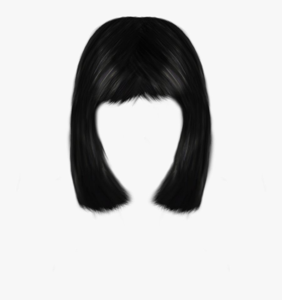 Woman Clipart Black Hair - Lady Black Hair Png, Transparent Clipart