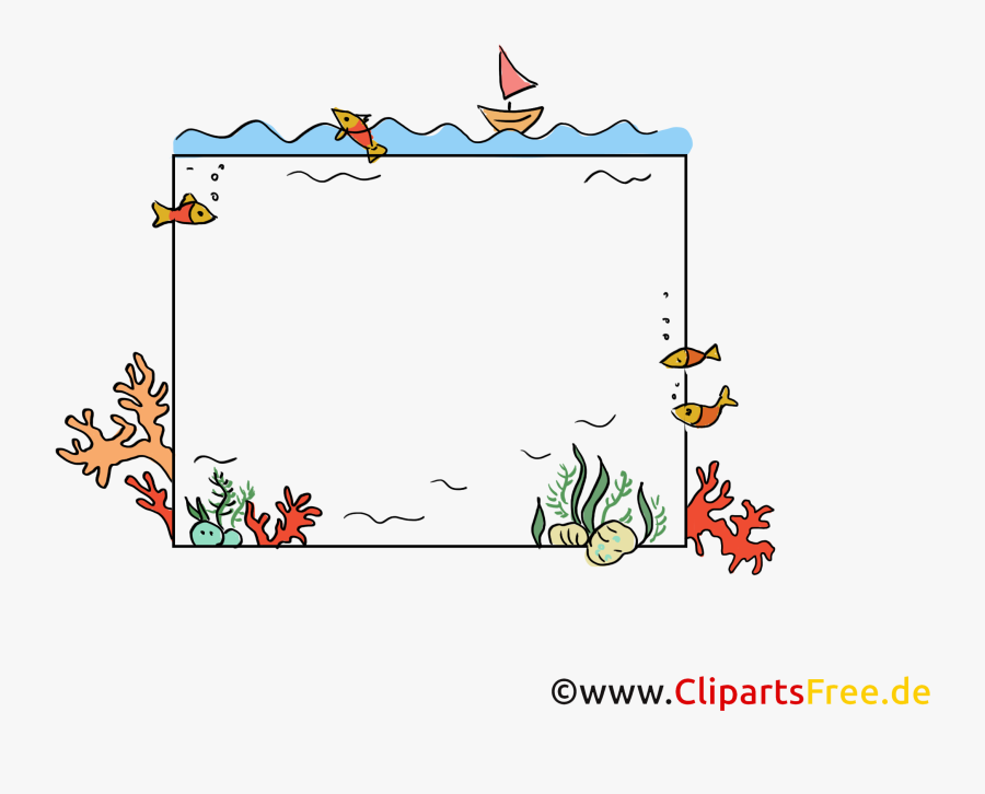 Rahmen Meer Png, Transparent Clipart