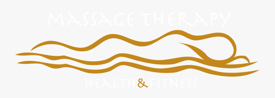 Massage Logo Gold, Transparent Clipart