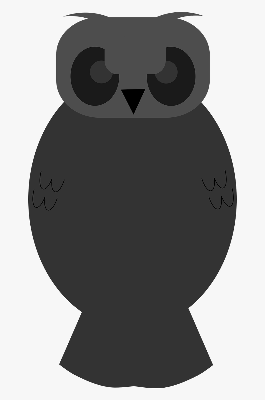 Owl Night Silhouette Free Picture, Transparent Clipart