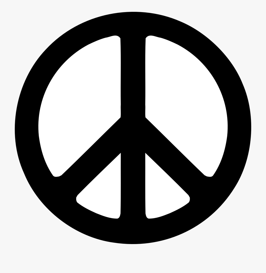 Peace Sign Png, Transparent Clipart
