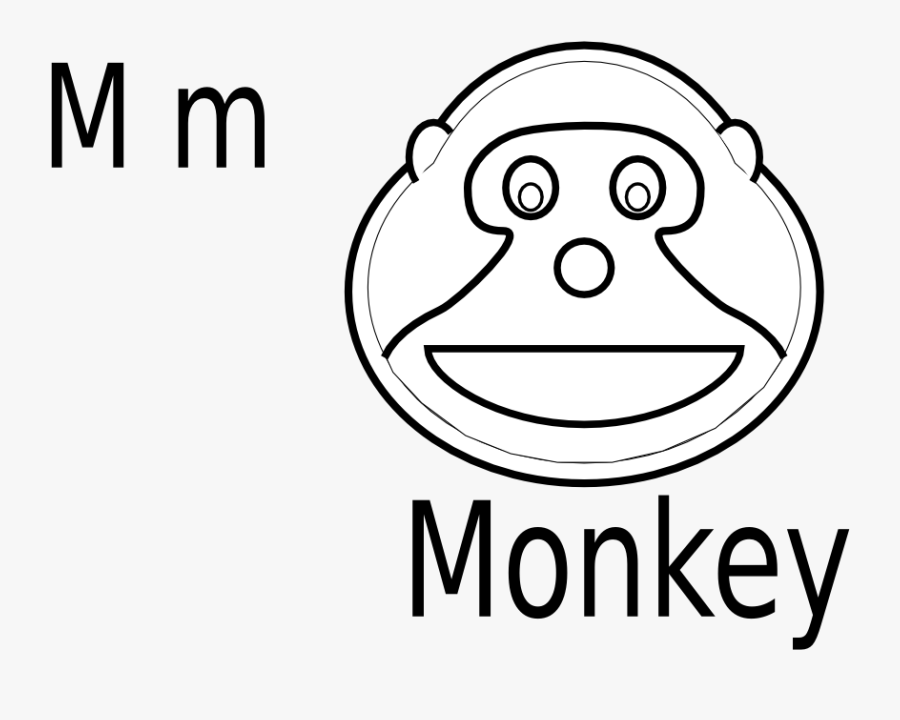 M For Monkey October 2011 Openclipart - Gemeinschaftskunde, Transparent Clipart