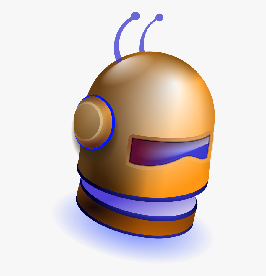 Hrum Robo Art 555px - Carton Robot Head Png, Transparent Clipart