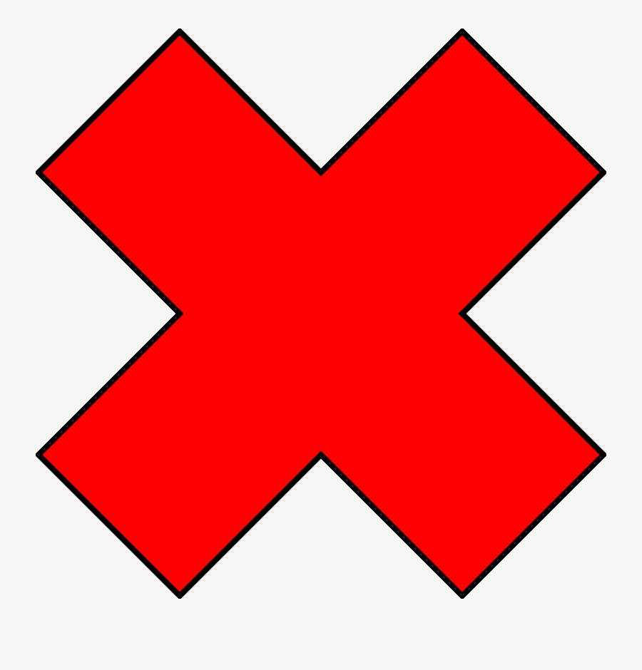 Cruz Prohibido, Transparent Clipart