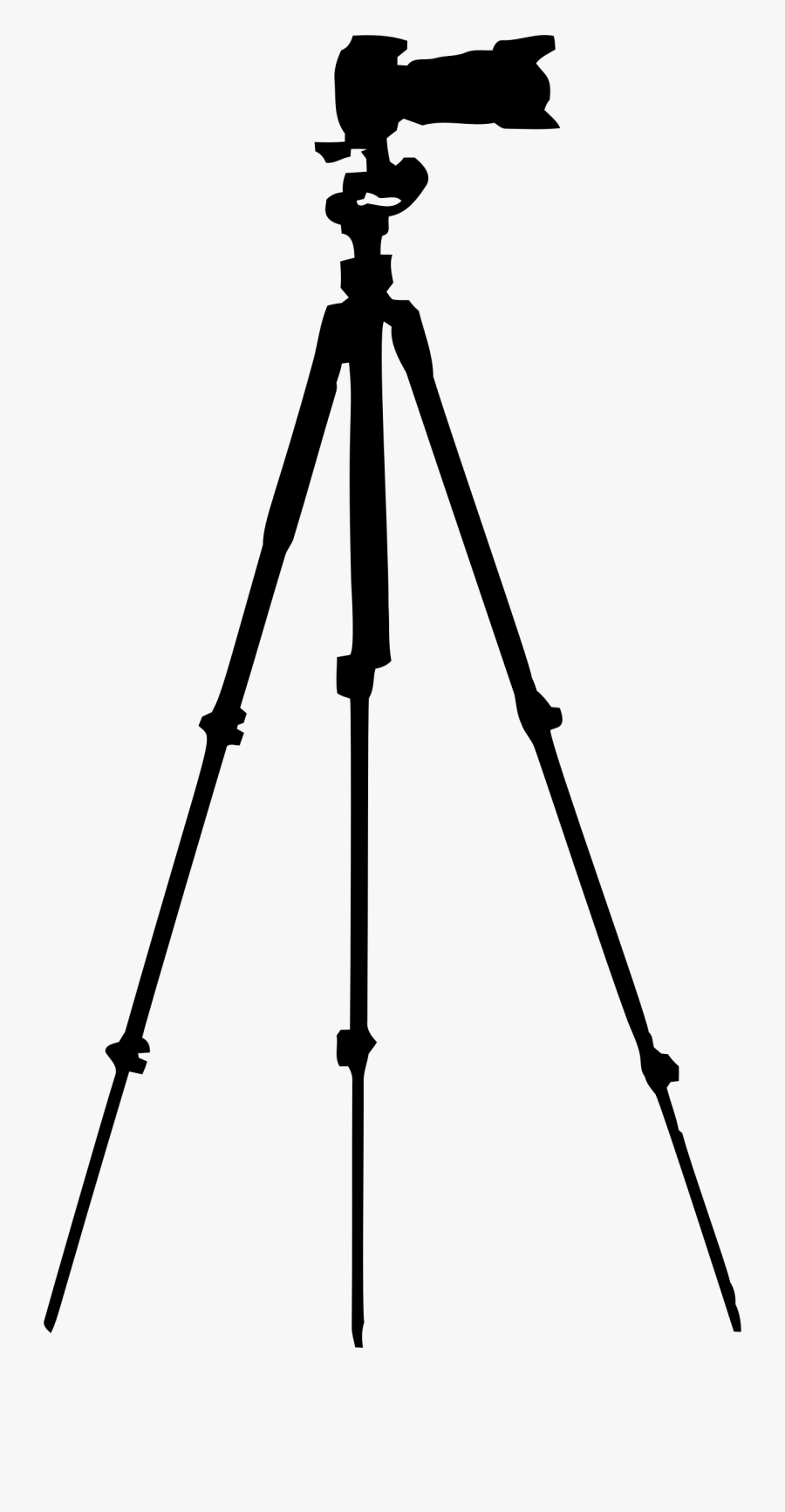 Camera On Tripod Png, Transparent Clipart