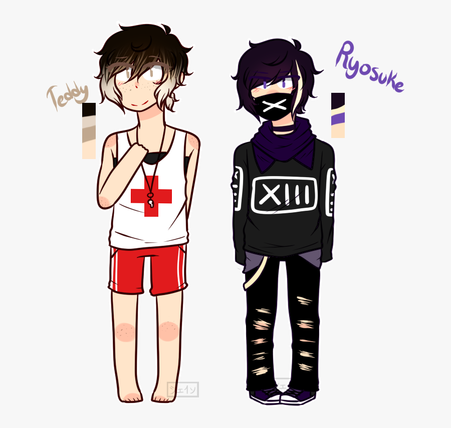 Clip Art Library Download Oc Lifeguard And By - Edgy Boy Oc, Transparent Clipart
