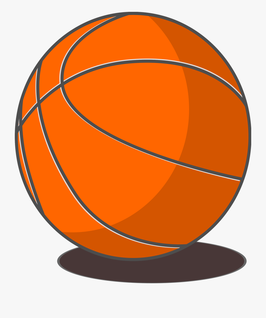 File - Basketball - Basketball Clip Art, Transparent Clipart