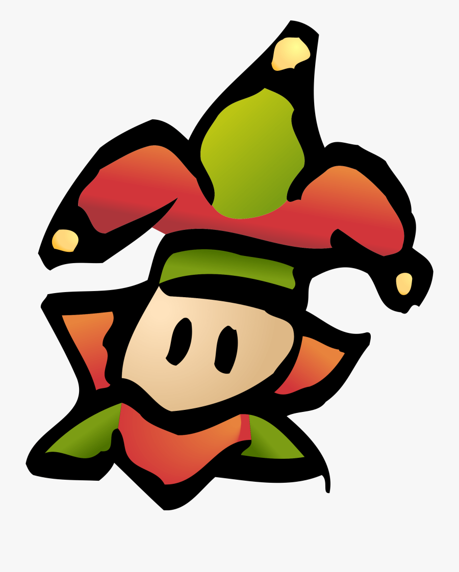 Jester Profile, Transparent Clipart