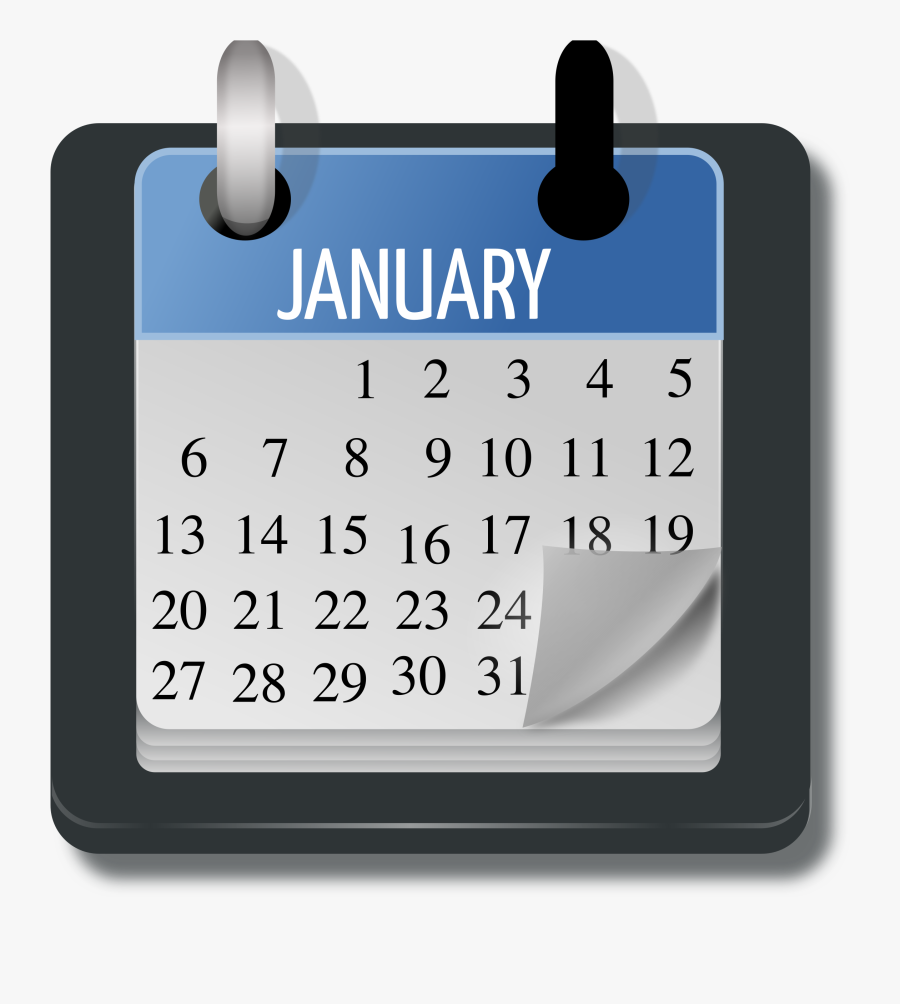 Calendar Month - Monthly Calendar Clipart, Transparent Clipart